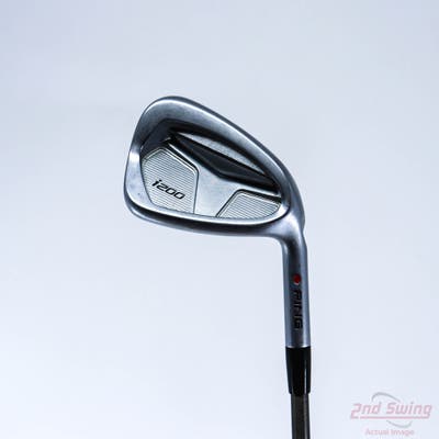 Ping i200 Single Iron 8 Iron Aerotech SteelFiber i95 Graphite Stiff Right Handed Red dot 37.0in