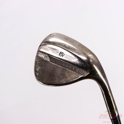 Titleist Vokey SM8 Brushed Steel Wedge Lob LW 58° 10 Deg Bounce S Grind True Temper Dynamic Gold 105 Steel Stiff Right Handed 35.25in