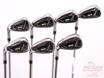 TaylorMade 2019 M2 Iron Set 5-PW AW TM FST REAX 88 HL Steel Regular Left Handed 38.5in