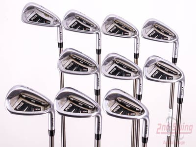 Ping I20 Iron Set 4-PW AW SW LW Ping TFC 169I Graphite Regular Right Handed Black Dot 38.75in
