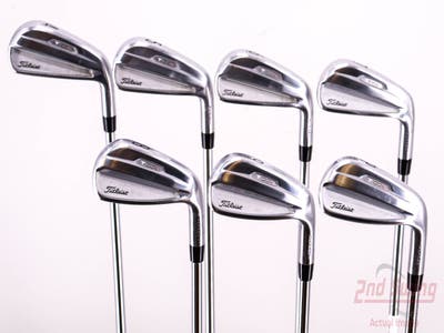 Titleist 2021 T100S Iron Set 4-PW Rifle 6.0 Steel Stiff Right Handed 38.5in