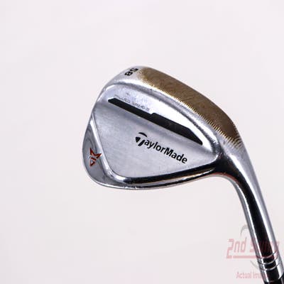 TaylorMade Milled Grind 2 Chrome Wedge Lob LW 58° 11 Deg Bounce True Temper Dynamic Gold S200 Steel Stiff Right Handed 35.0in