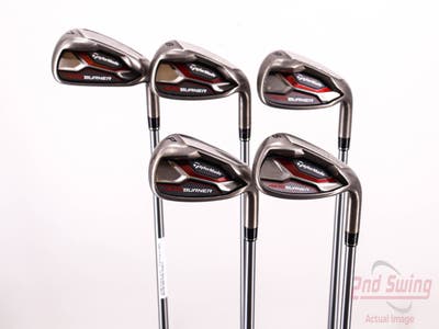 TaylorMade AeroBurner Iron Set 7-PW AW TM Reax 45 Graphite Ladies Right Handed 36.25in