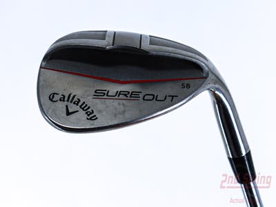 Callaway Sure Out Wedge Lob LW 58° FST KBS Wedge Steel Wedge Flex Right Handed 35.0in