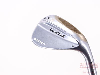 Cleveland RTX 4 Tour Satin Wedge Sand SW 56° 8 Deg Bounce Dynamic Gold Tour Issue S400 Steel Stiff Right Handed 35.5in