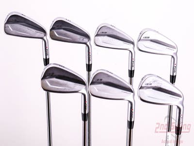 Ping i59 Iron Set 4-PW FST KBS Tour 130 Steel X-Stiff Right Handed Red dot 38.25in