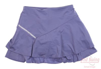 New Womens Lucky In Love Skort X-Small XS Purple MSRP $92