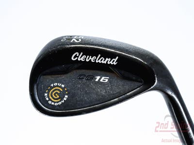 Cleveland CG16 Black Zip Groove Wedge Gap GW 52° 10 Deg Bounce Cleveland Traction Wedge Steel Wedge Flex Right Handed 35.5in