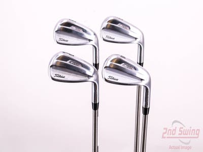 Titleist 2021 T100S Iron Set 8-PW AW Aerotech SteelFiber i80cw Graphite Regular Right Handed 35.75in