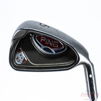 Ping G10 Single Iron 5 Iron Ping Z-Z65 with Cushin Insert Steel Stiff Right Handed White Dot 37.75in