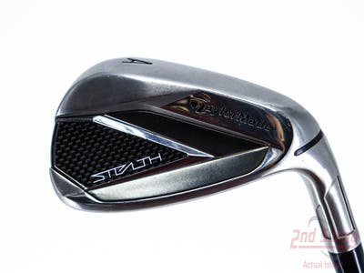 TaylorMade Stealth Single Iron Pitching Wedge PW Fujikura Ventus Red 5 Graphite Senior Right Handed 35.5in