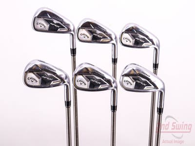 Callaway Apex 19 Iron Set 6-PW AW Aerotech SteelFiber i95 Graphite Regular Right Handed 38.0in