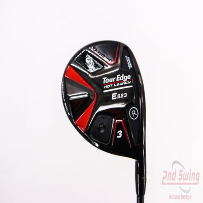 Mint Tour Edge Hot Launch E523 Fairway Wood 3 Wood 3W Tour Edge Hot Launch 55 Graphite Regular Right Handed 42.5in