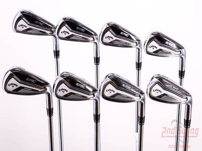 Callaway EPIC Forged Iron Set 5-PW AW GW True Temper XP 105 S300 Steel Stiff Right Handed 38.5in