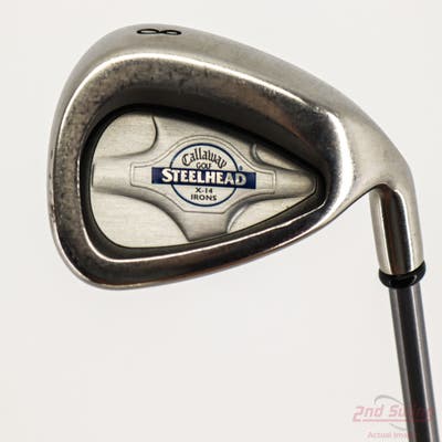 Callaway X-14 Single Iron 8 Iron Callaway Stock Graphite Graphite Regular Right Handed 36.5in