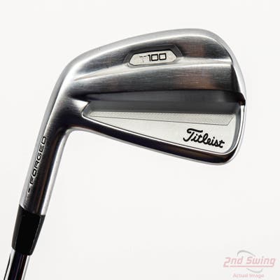 Mint Titleist 2021 T100 Single Iron 4 Iron Nippon NS Pro Modus 3 Tour 125 Steel X-Stiff Left Handed 38.75in