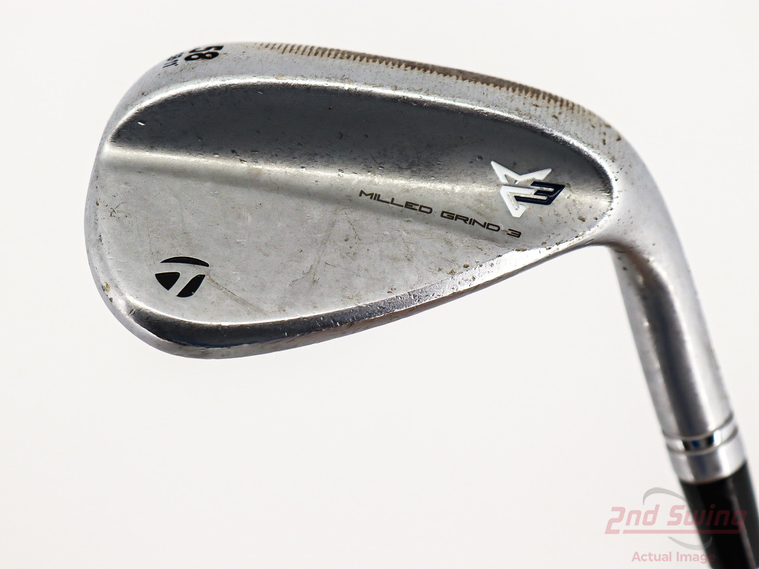 TaylorMade Milled Grind 3 Raw Chrome Wedge | 2nd Swing Golf