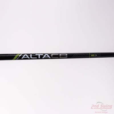 Used W/ Ping RH Adapter Ping ALTA CB 65 Black 65g Fairway Shaft Regular 41.0in