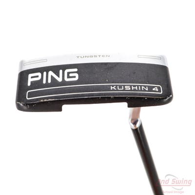 Ping 2023 Kushin 4 Putter Strong Arc Steel Right Handed Green Dot 35.0in