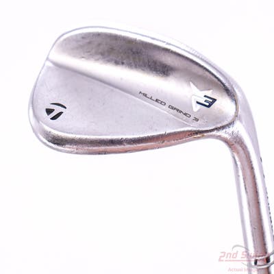 TaylorMade Milled Grind 3 Raw Chrome Wedge Sand SW 54° 11 Deg Bounce SB Dynamic Gold Tour Issue S200 Steel Stiff Right Handed 35.0in