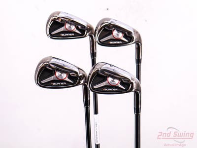 TaylorMade 2009 Burner Iron Set 7-PW TM Reax Superfast 65 Graphite Regular Right Handed +1/2"