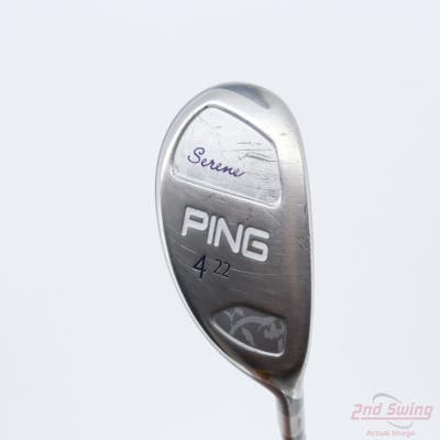 Ping Serene Hybrid 4 Hybrid 22° Ping ULT 210 Ladies Lite Graphite Ladies Right Handed 39.25in