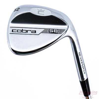 Mint Cobra 2023 KING SB Wedge Gap GW 52° 8 Deg Bounce Versatile FST KBS Hi-Rev 2.0 125 Steel Stiff Right Handed 35.75in