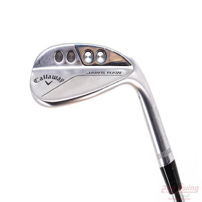 Callaway Jaws Raw Chrome Wedge Sand SW 54° 10 Deg Bounce S Grind Dynamic Gold Spinner TI 115 Steel Wedge Flex Right Handed 35.25in