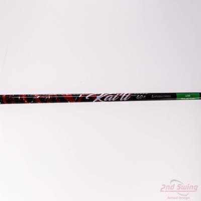 Used W/ TaylorMade RH Adapter Mitsubishi Rayon Kai'li Red 60g Driver Shaft Regular 44.75in