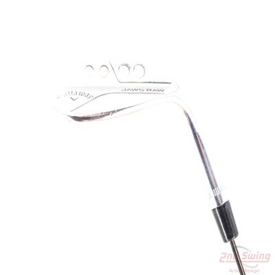 Callaway Jaws Raw Chrome Wedge Lob LW 58° 8 Deg Bounce C Grind Dynamic Gold Tour Issue S400 Steel Stiff Right Handed 35.0in