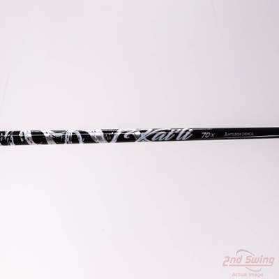 Used W/ Ping RH Adapter Mitsubishi Rayon Kaili White 70g Fairway Shaft X-Stiff 42.25in