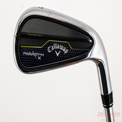 Callaway Paradym X Single Iron 7 Iron Aldila Ascent Blue 50 Graphite Senior Right Handed 37.0in