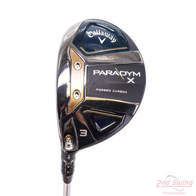 Callaway Paradym X Fairway Wood 3 Wood 3W 15° Aldila Ascent Blue 50 Graphite Regular Left Handed 43.5in