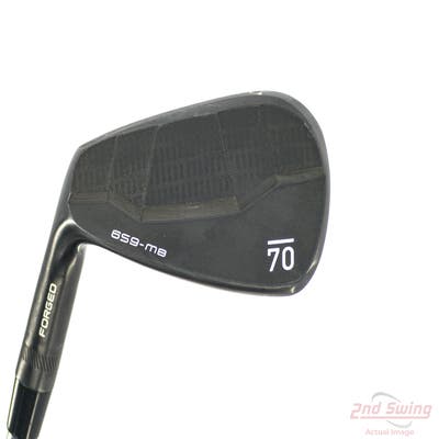 Sub 70 659 MB Forged Black Wedge Gap GW KBS Tour 130 Steel X-Stiff Left Handed 35.5in
