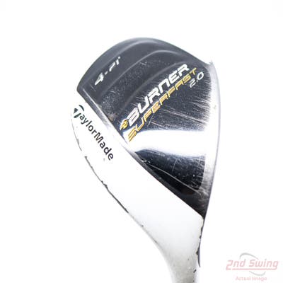 TaylorMade Burner Superfast 2.0 Hybrid 4 Hybrid 21° TM Reax 60 Graphite Senior Right Handed 40.5in