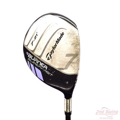 TaylorMade Burner Superfast Fairway Wood 7 Wood 7W 21° TM Matrix Ozik Xcon 4.8 Graphite Ladies Right Handed 41.75in