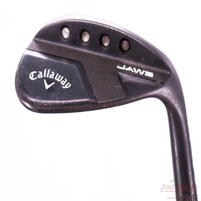 Callaway Jaws Full Toe Raw Black Wedge Lob LW 58° 10 Deg Bounce True Temper Dynamic Gold 115 Steel Wedge Flex Right Handed 35.0in