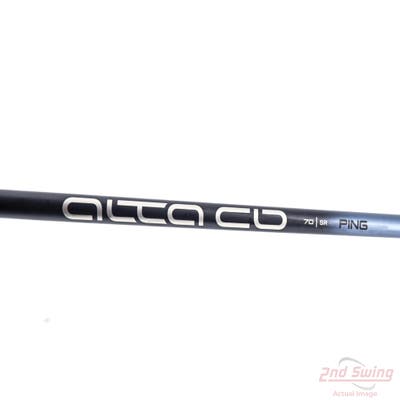 Used W/ Ping RH Adapter Ping ALTA CB 70 Slate 70 Hybrid Shaft Senior 38.75in