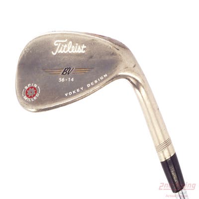 Titleist 2009 Vokey Spin Milled Black Wedge Sand SW 56° 14 Deg Bounce Titleist Vokey BV Steel Wedge Flex Right Handed 35.5in