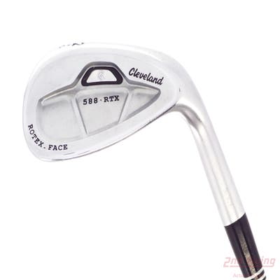 Cleveland 588 RTX CB Satin Chrome Wedge Gap GW 52° 10 Deg Bounce True Temper Dynamic Gold Steel Wedge Flex Right Handed 35.5in