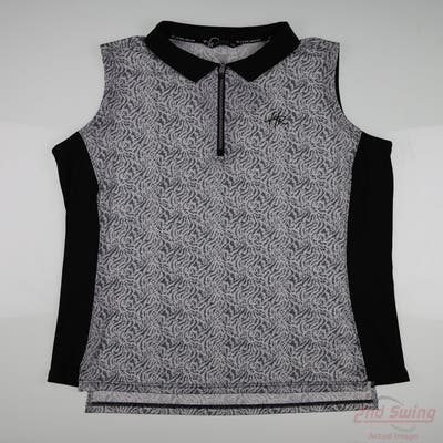 New W/ Logo Womens Level Wear Sleeveless X-Large XL Multi MSRP $106