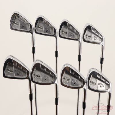 Callaway Razr X Forged Iron Set 3-PW Project X Flighted 6.5 Steel X-Stiff Right Handed STD