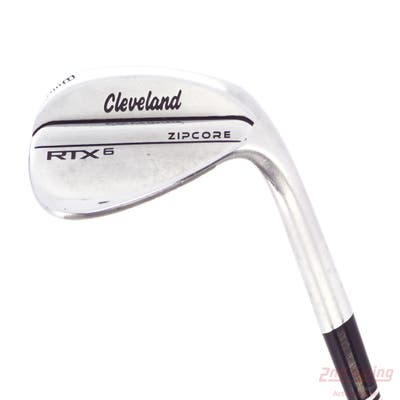 Cleveland RTX 6 ZipCore Tour Satin Wedge Lob LW 58° 10 Deg Bounce Mid Mitsubishi MMT 105 Graphite Stiff Right Handed 34.75in