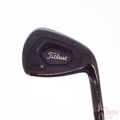 Titleist 718 AP3 Black Single Iron 9 Iron True Temper Onyx AMT Black Steel Stiff Right Handed 36.0in
