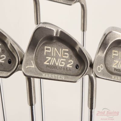 Ping Zing 2 Iron Set 3-PW SW Ping JZ Steel Stiff Right Handed Black Dot +1/4"