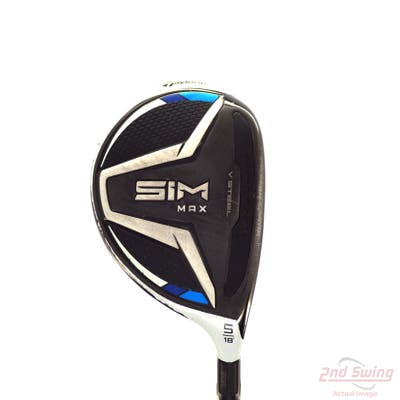 TaylorMade SIM MAX Fairway Wood 5 Wood 5W 18° Aldila NV Ladies 45 Graphite Ladies Right Handed 41.0in