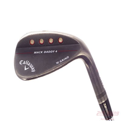 Callaway Mack Daddy 4 Black Wedge Sand SW 56° 12 Deg Bounce W Grind True Temper Dynamic Gold Tour Issue 115 Steel Stiff Right Handed 35.0in