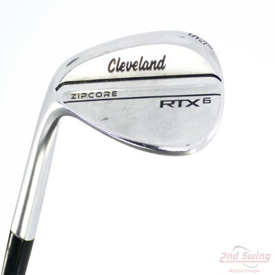 Cleveland RTX 6 ZipCore Tour Satin Wedge Lob LW 58° 12 Deg Bounce Full Aerotech SteelFiber i110cw Graphite Stiff Left Handed 35.75in