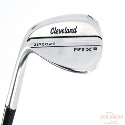 Cleveland RTX 6 ZipCore Tour Satin Wedge Sand SW 54° 12 Deg Bounce Full True Temper AMT Tour White Steel X-Stiff Left Handed 35.75in