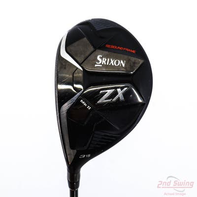 Srixon ZX MK II Fairway Wood 3 Wood 3W 15° Project X HZRDUS Smoke Red RDX 60 Graphite Stiff Left Handed 43.75in
